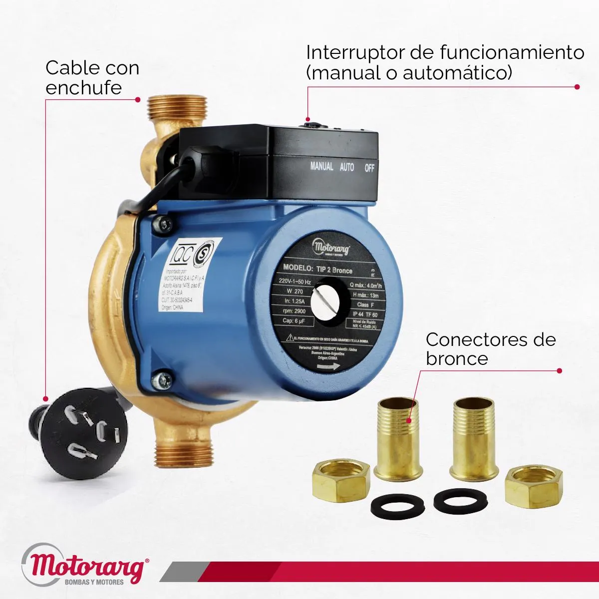 Motorarg TIP 2 Bronce - imagen 6