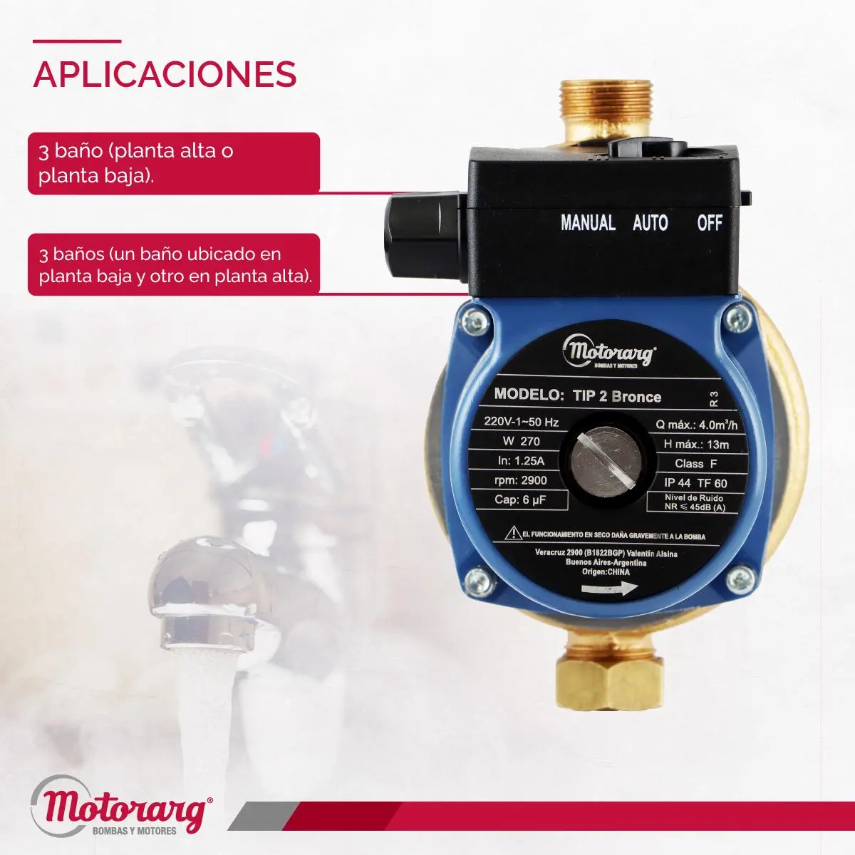 Motorarg TIP 2 Bronce - imagen 7